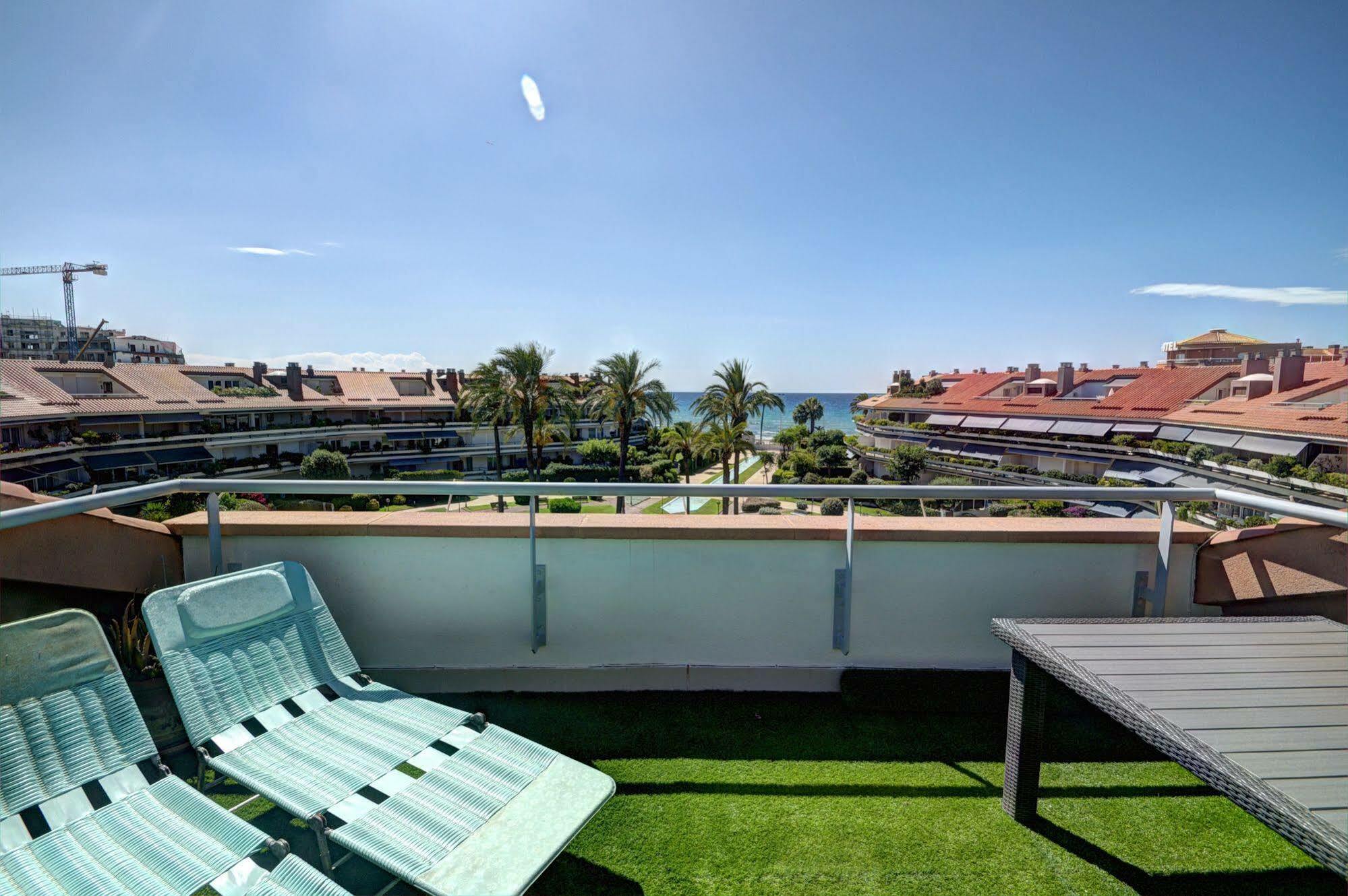 Апартаменти Duplex Park De Mar Сіджас Екстер'єр фото