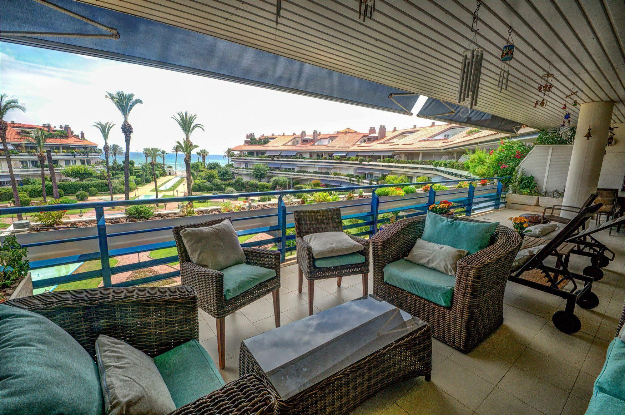 Апартаменти Duplex Park De Mar Сіджас Екстер'єр фото
