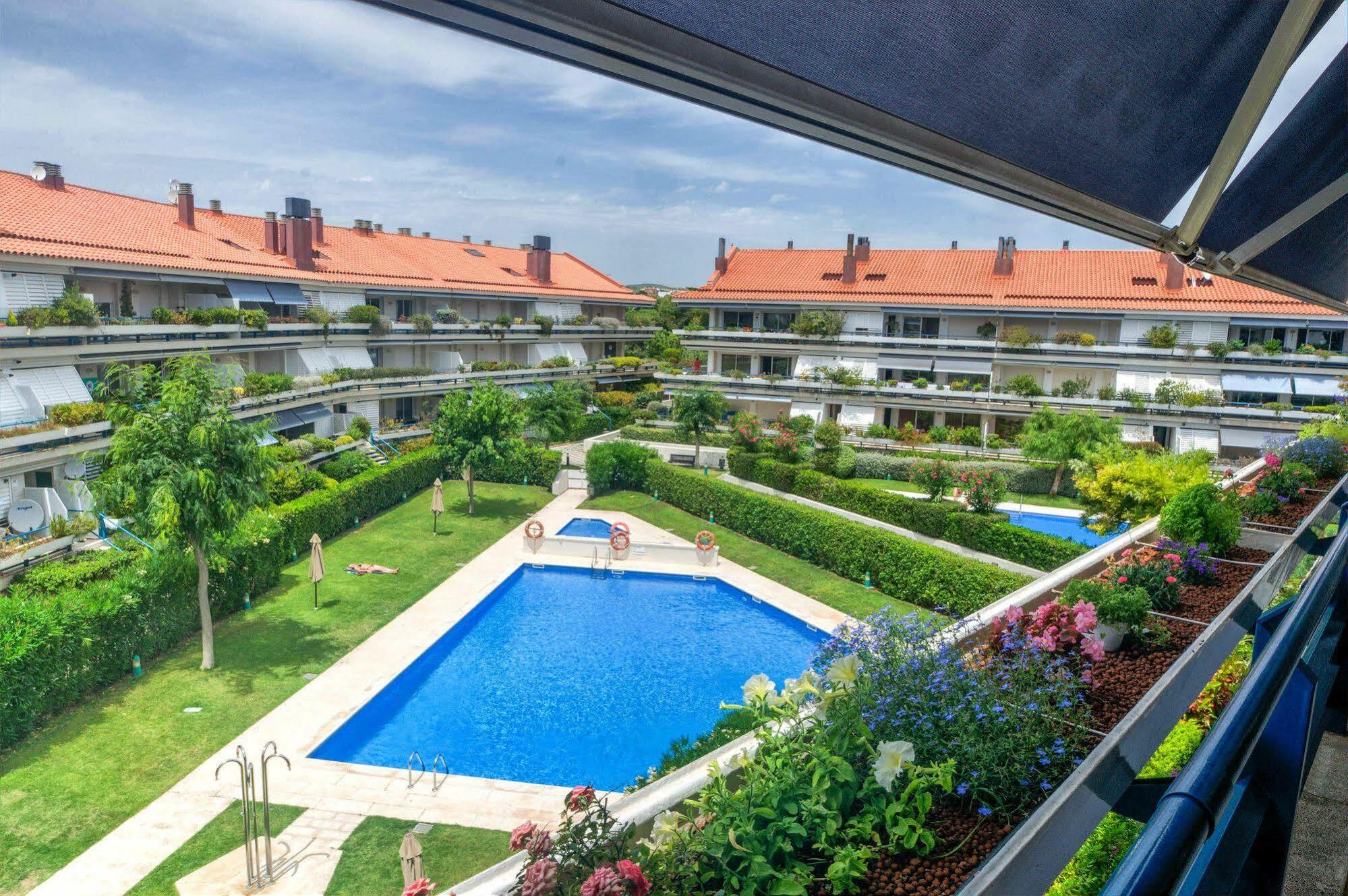 Апартаменти Duplex Park De Mar Сіджас Екстер'єр фото